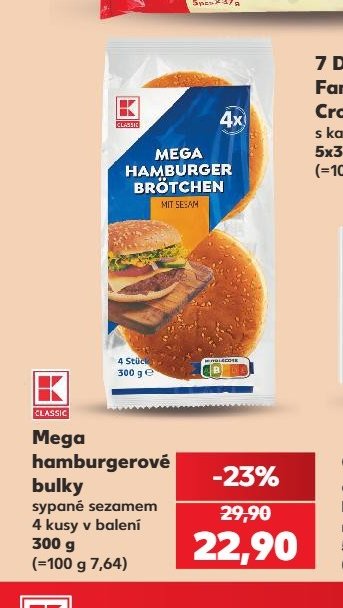 Mega hamburgerové bulky