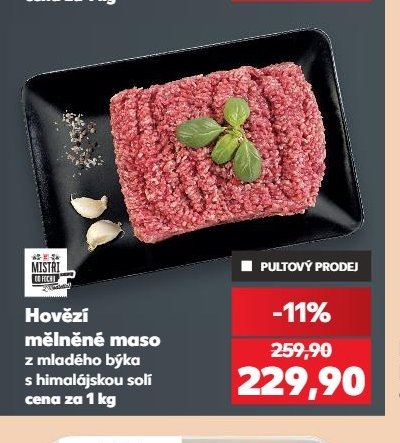 Hovězí mělněné maso