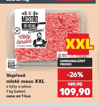 Vepřové mleté maso XXL