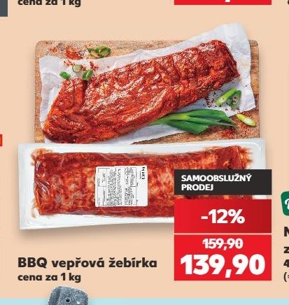 BBQ vepřová žebírka