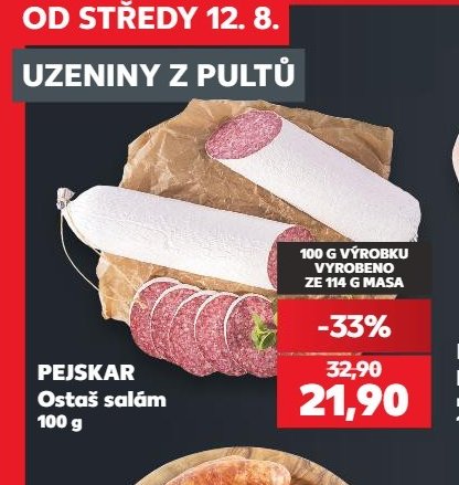 PEJSKAR Ostaš salám