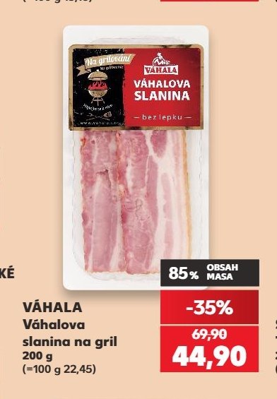VÁHALA Váhalova slanina na gril 200 g