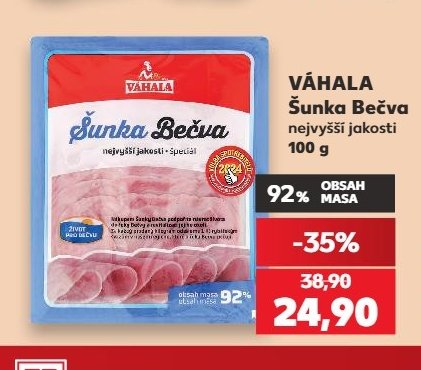 VÁHALA Šunka Bečva 100 g