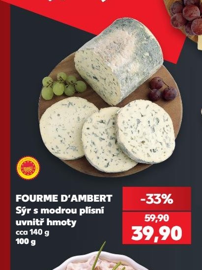 FOURME D'AMBERT Sýr s modrou plísní