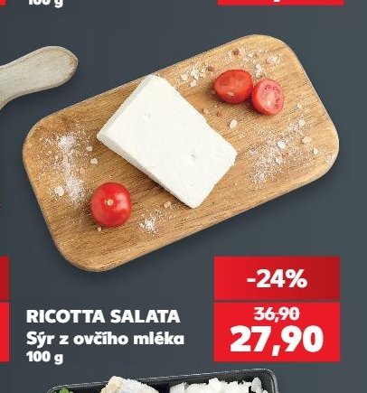 RICOTTA SALATA Sýr z ovčího mléka