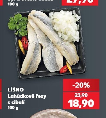 LÍŠNO Lahůdkové řezy s cibulí