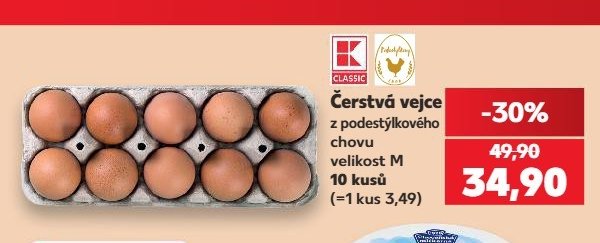 Čerstvá vejce