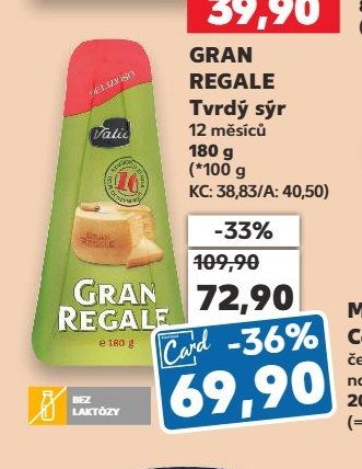 Gran Regale Tvrdý sýr