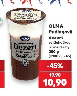 OLMA Pudingový dezert