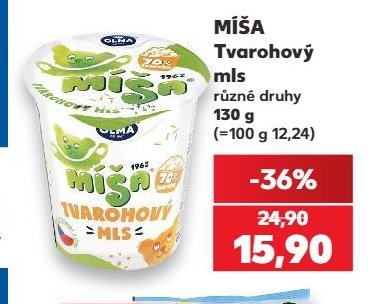 MÍŠA Tvarohový mls