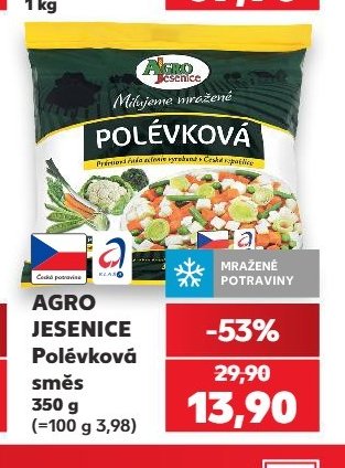 AGRO JESENICE Polévková směs