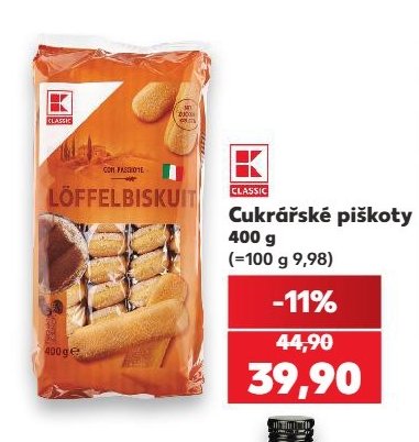 Cukrářské piškoty 400 g