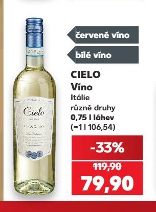 CIELO Víno