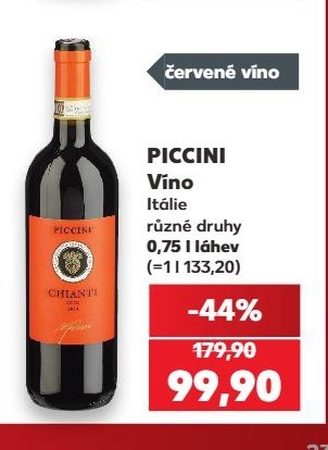 PICCINI Víno