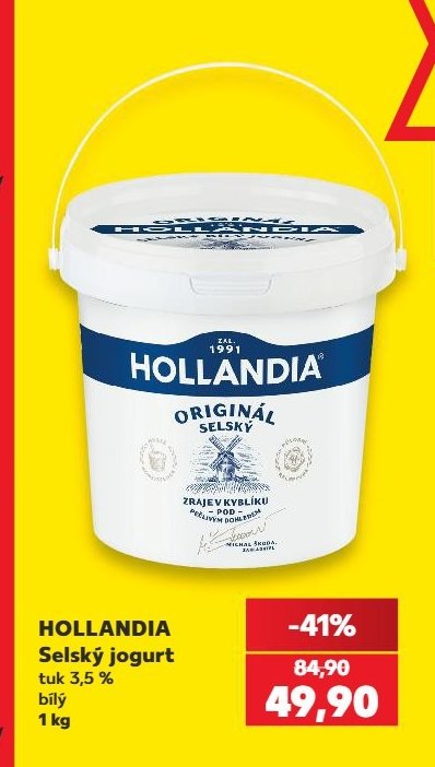 HOLLANDIA Selský jogurt