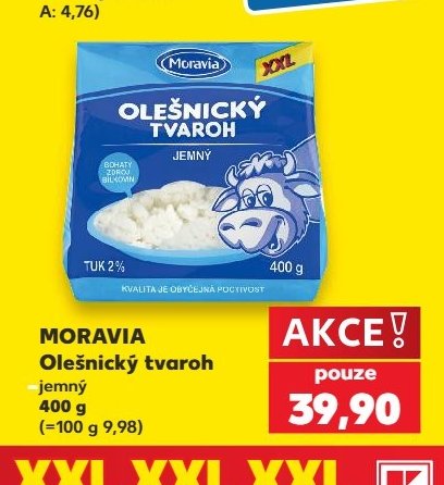 MORAVIA Olešnický tvaroh