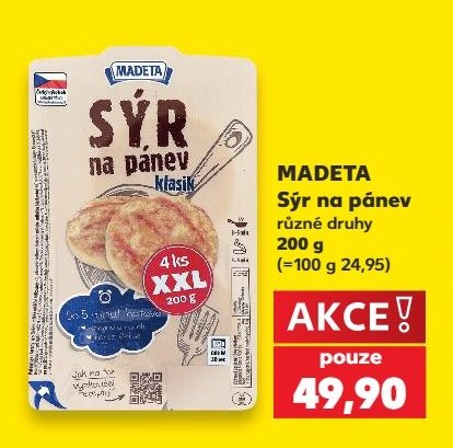 MADETA Sýr na pánev