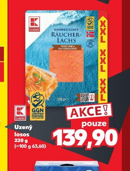 Uzený losos