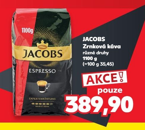 JACOBS Zrnková káva