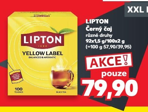LIPTON Černý čaj