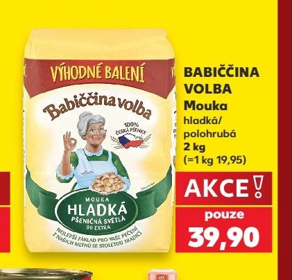 BABIČČINA VOLBA Mouka
