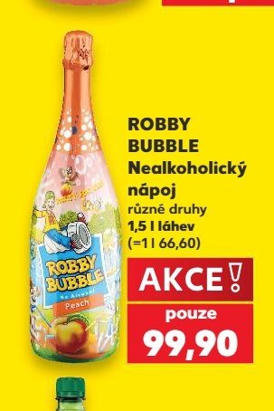 Robby Bubble Nealkoholický nápoj různé druhy