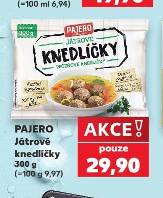 Pajero Játrové knedlíčky