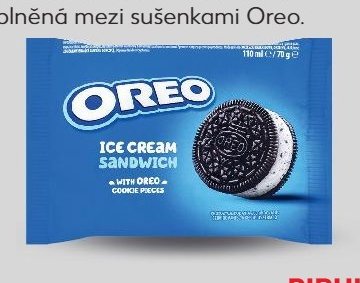Oreo Sandwich zmrzlina