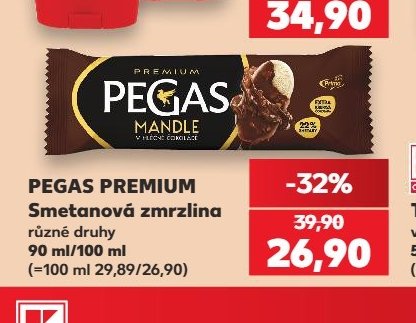 PEGAS PREMIUM Smetanová zmrzlina