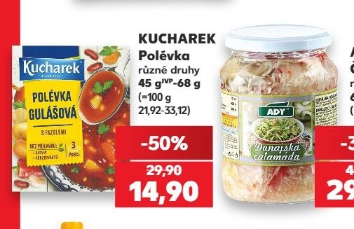 KUCHAREK Polévka