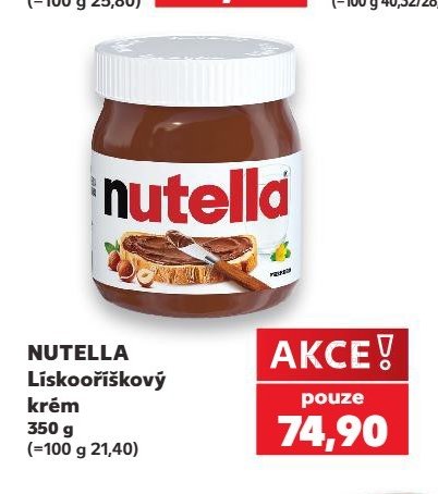 Nutella lískooříškový krém
