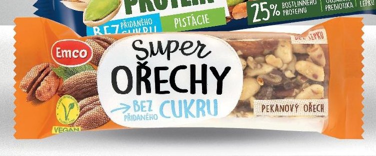 Emco Super Ořechy tyčinky Pekanový ořech