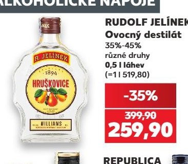 Rudolf Jelínek Ovocný destilát