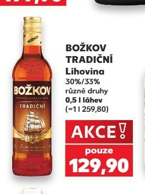 Božkov Tradiční Lihovina