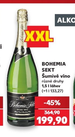 BOHEMIA SEKT Šumivé víno