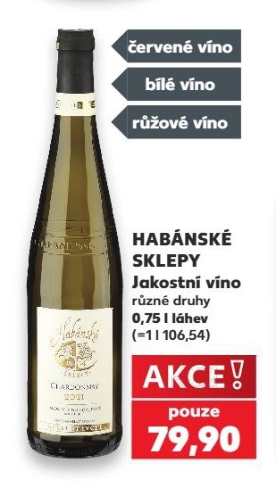 HABÁNSKÉ SKLEPY Jakostní víno