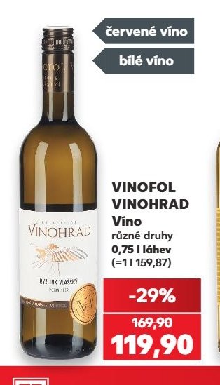 VINOFOL VINOHRAD Víno