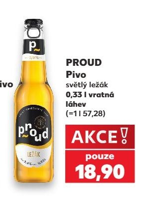 Proud Pivo světlý ležák