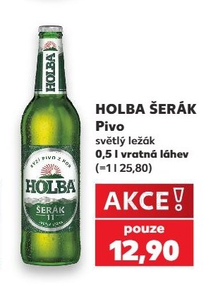 Holba Šerák Pivo