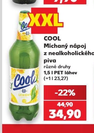 Cool Míchaný nápoj z nealkoholického piva