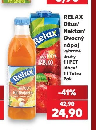 RELAX Džus/Nektar/Ovocný nápoj