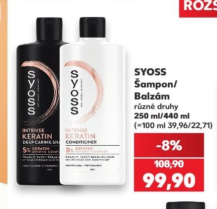 SYOSS Šampon/Balzám