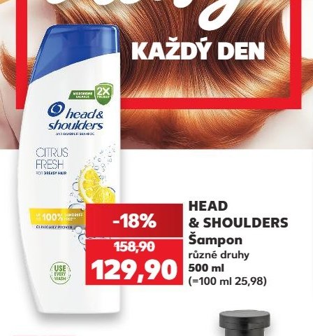 HEAD & SHOULDERS Šampon