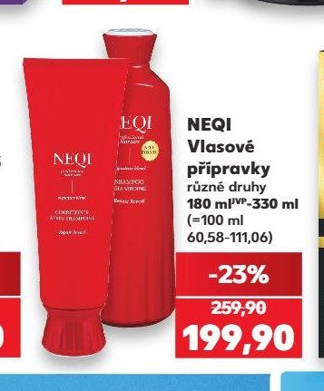 NEQI Vlasové přípravky