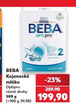 BEBA Kojenecké mléko Optipro