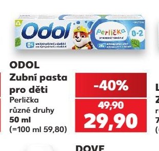 ODOL Zubní pasta pro děti