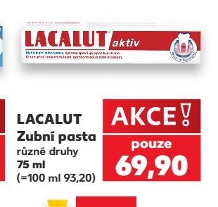 LACALUT Zubní pasta