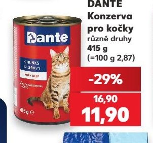 DANTE Konzerva pro kočky
