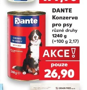 DANTE Konzerva pro psy