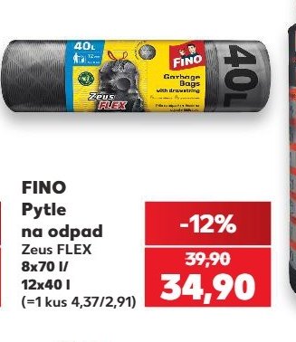 FINO Pytle na odpad Zeus FLEX